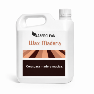 Cera Wax Madrera Aserclean para madera maciza en garrafa, protección natural ecológica en Bogotá Colombia.