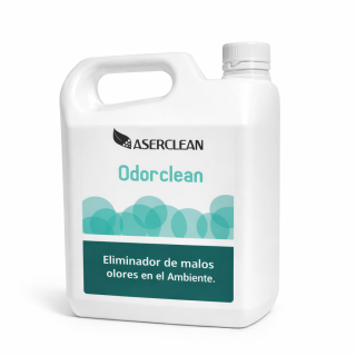Eliminador Odorclean Aserclean de olores en ambiente en litro, neutralizador fragancias ecológico en Bogotá Colombia.