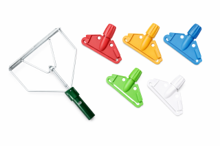 Gancho Industrial de Colores Aserclean para organización de limpieza en unidad, ganchos multicolores industriales en Bogotá Colombia.