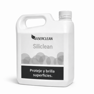 Siliclean Aserclean protector y abrillantador de superficies en garrafa de 3 litros, protector biodegradable para brillo en Bogotá Colombia.