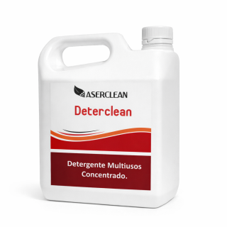 Deterclean Aserclean detergente multiusos concentrado en garrafa de 3 litros, detergente biodegradable multiusos en Bogotá Colombia.