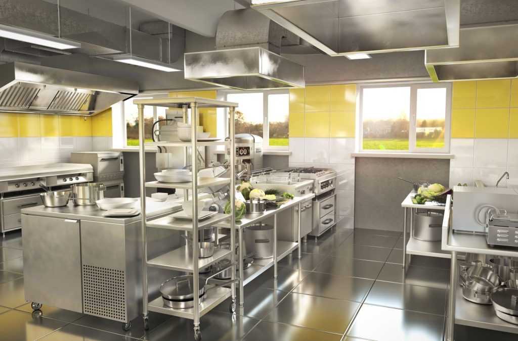 Desengrasantes y detergentes para cocinas Aserclean, como Detergrill y Deterloza para limpieza industrial en Bogotá.